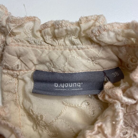B.YOUNG Eyelet Embroidery Blouse - Picture 3 of 3